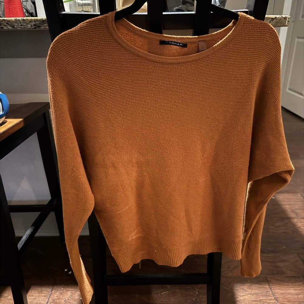 Orange sweater